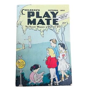 Children's Playmate Magazine - September 1952 Edition